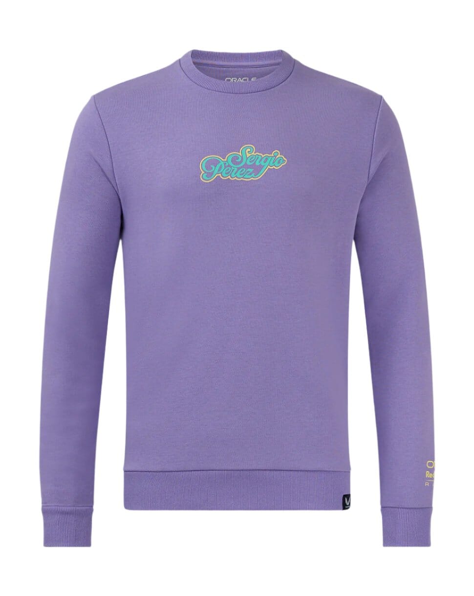 Red Bull Racing F1 Sergio "Checo" Perez Special Edition Mexico GP Sweatshirt- Purple Sweatshirt Red Bull Racing