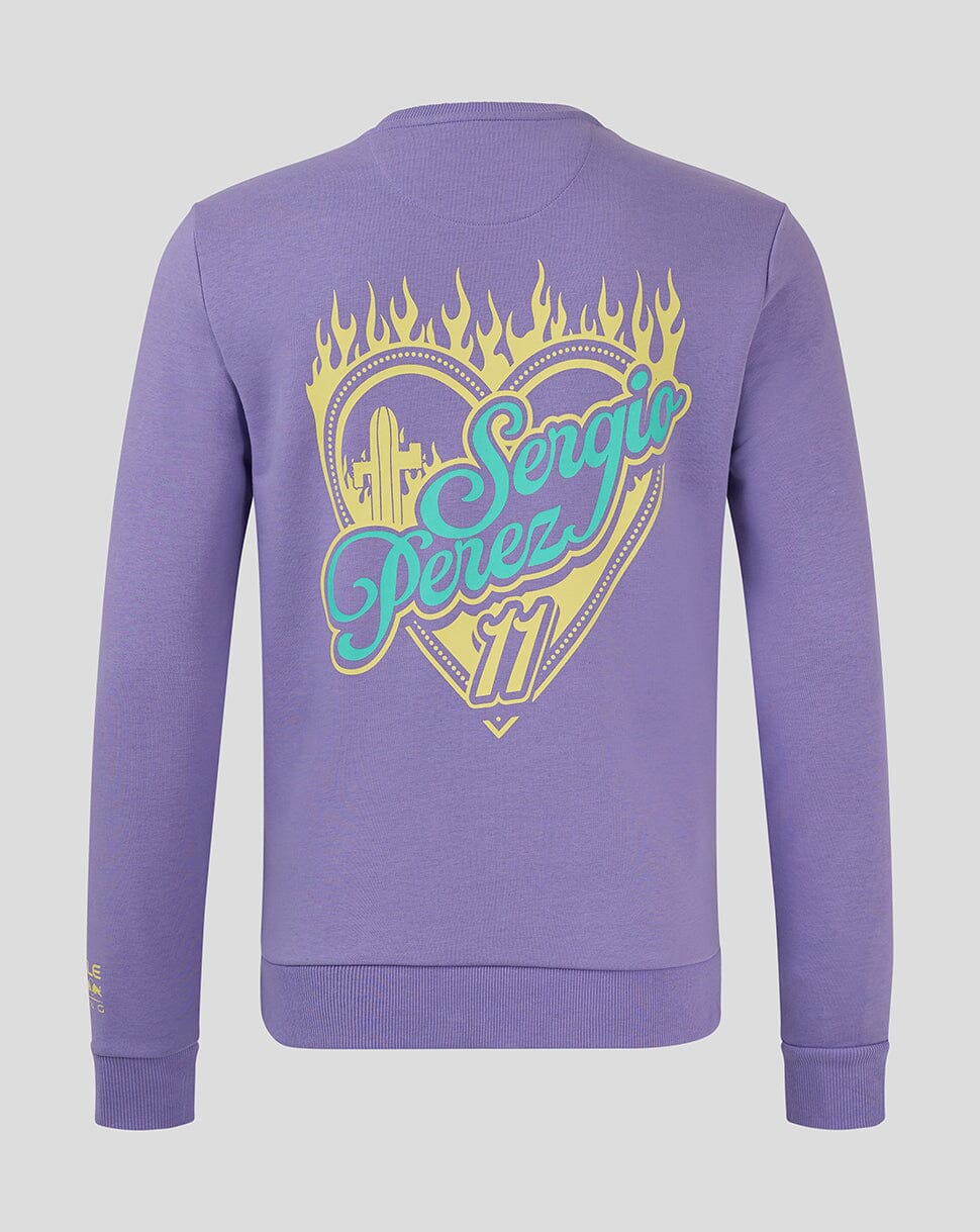 Red Bull Racing F1 Sergio "Checo" Perez Special Edition Mexico GP Sweatshirt- Purple Sweatshirt Red Bull Racing