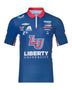 Hendrick Motorsport William Byron #24 Liberty University Polo Shirt - Blue Polos Hendrick Motorsport