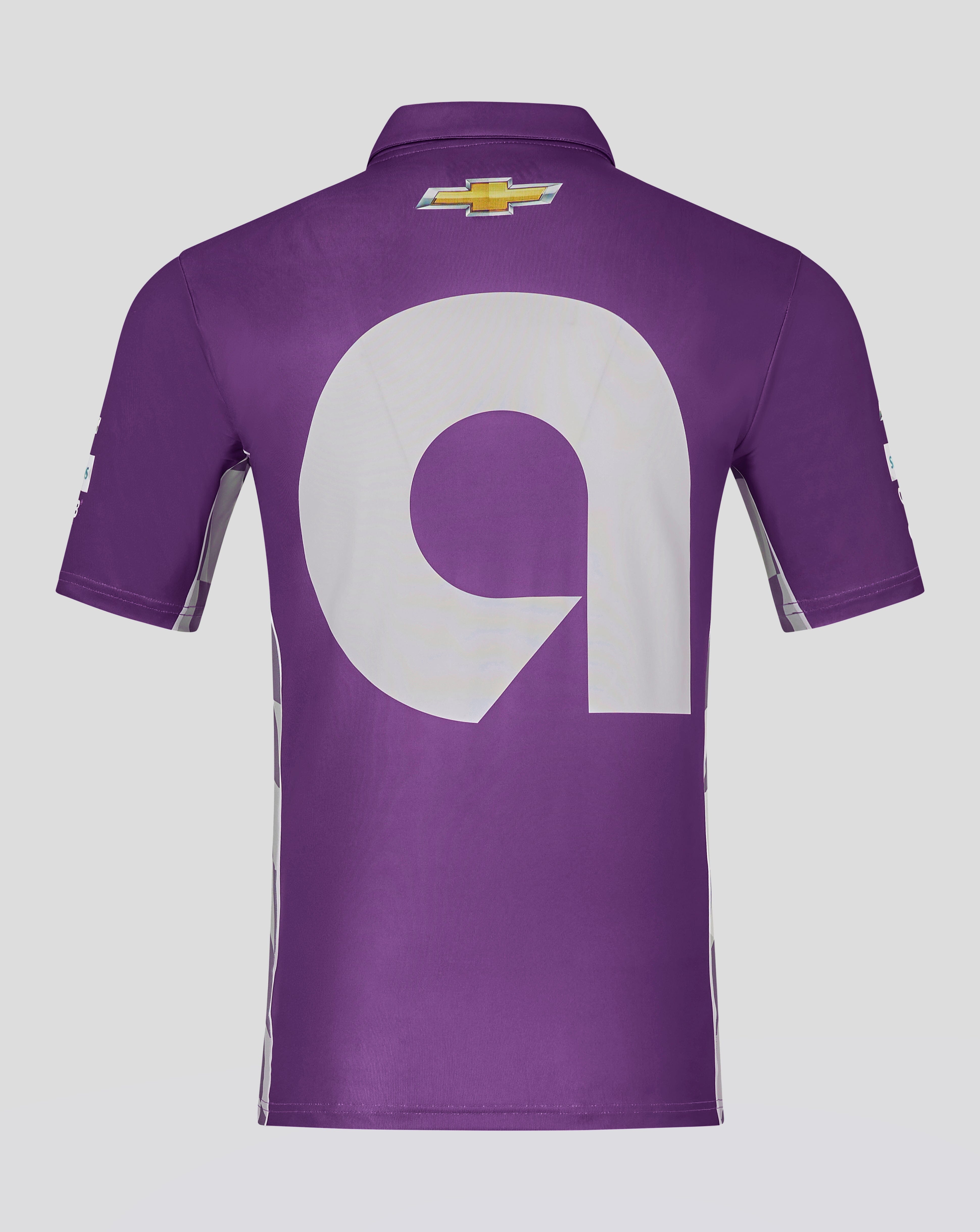Hendrick Motorsport Alex Bowman #48 Ally Polo Shirt - Purple Polos Hendrick Motorsport
