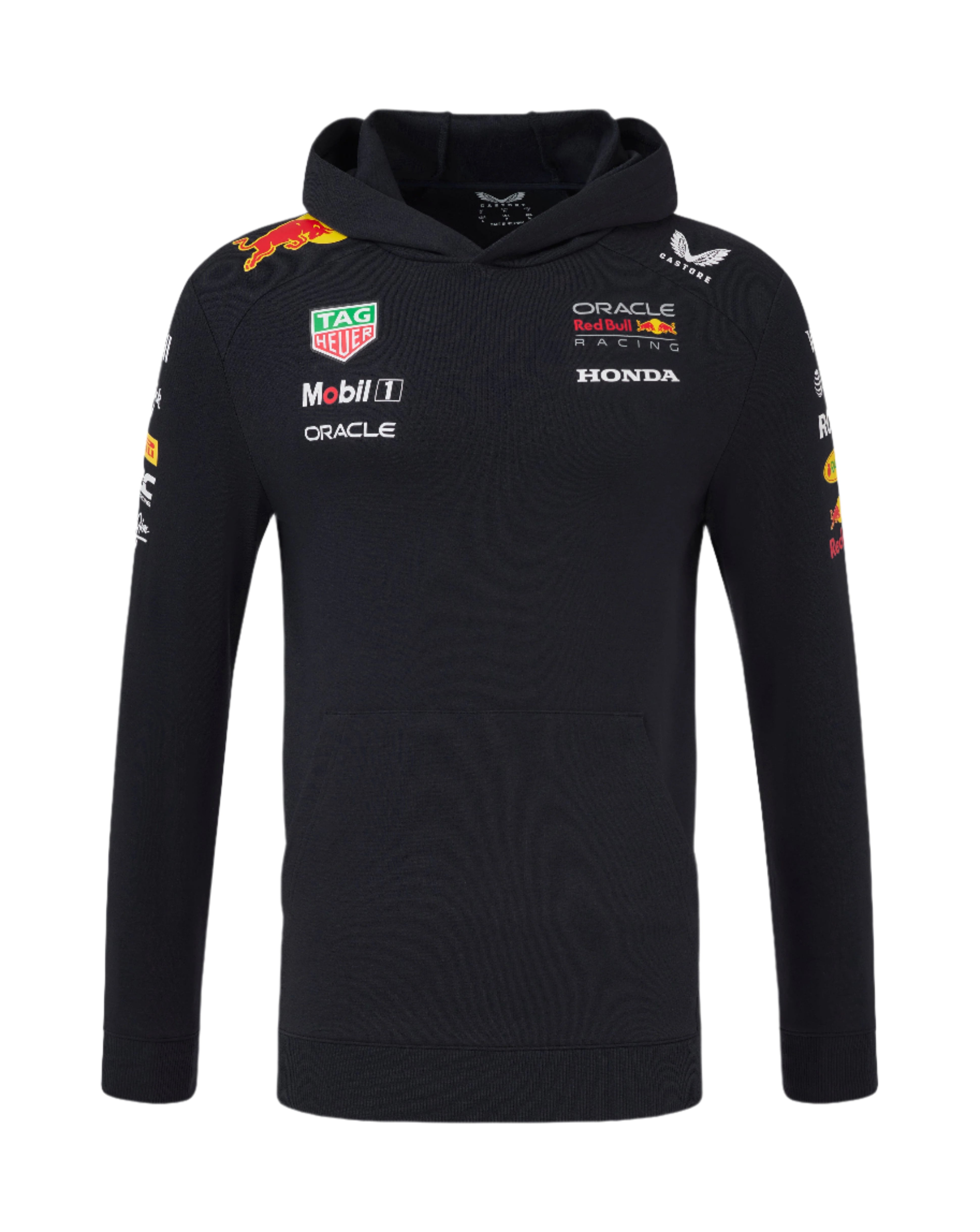 Red Bull Racing F1 2025 Team Pullover Hoodie- Navy Hoodies Red Bull Racing