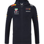 Red Bull Racing F1 2025 Team Full Zip Hooded Sweatshirt- Navy Hoodies Red Bull Racing