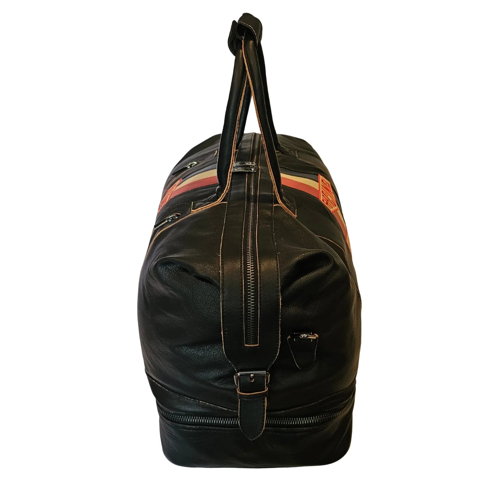 GrandPrix Originals Limited Edition Vintage Leather Track Sport Dual-Compartment Bag Bags GrandPrix Originals USA