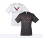 Corvette Next Generation Carbon Flash T-Shirt - Charcoal/White T-shirts Corvette