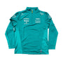 Aston Martin Aramco F1 Men's Team Mid Layer Jacket- Green Jackets Aston Martin F1
