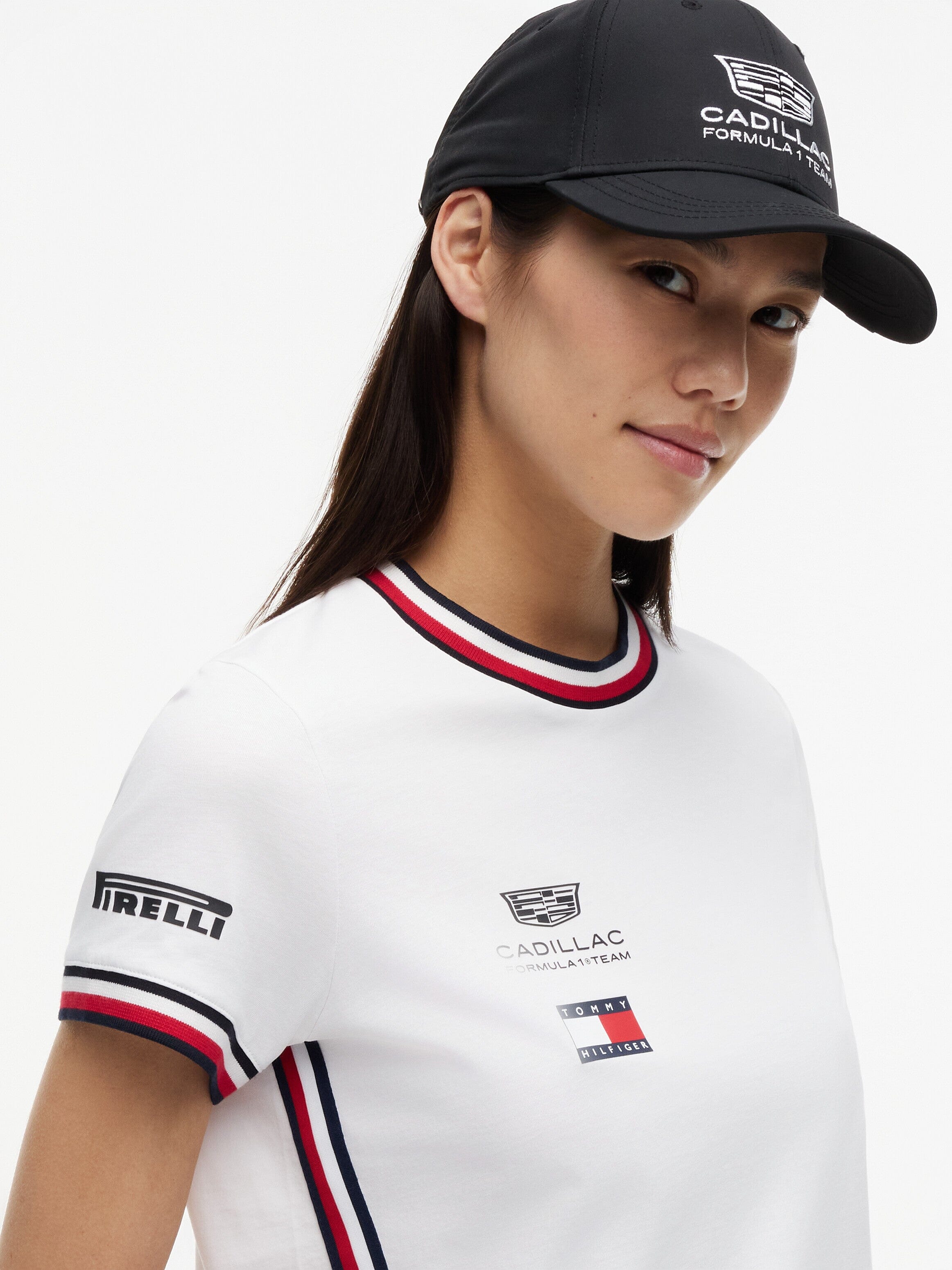 Cadillac F1 Women's 2026 Team T-Shirt - White T-shirts Cadillac F1