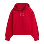 Cadillac F1 Women's Boxy Varsity Hoodie - Red Hoodies Cadillac F1