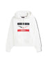 Cadillac F1 Women's Chevron Hoodie - White Hoodies Cadillac F1