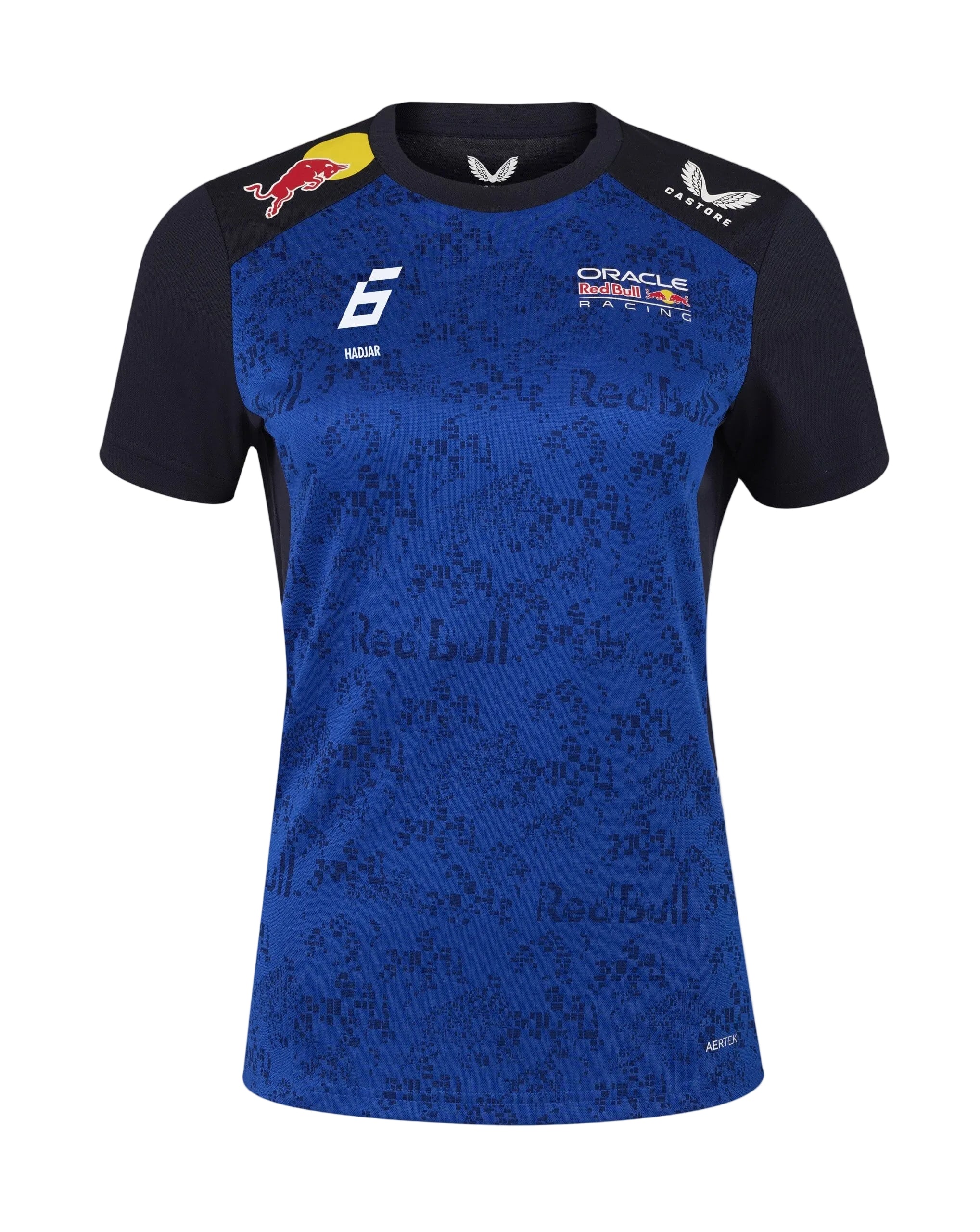 Red Bull Racing F1 Women's 2026 Isack Hadjar T-Shirt- Blue T-shirts Red Bull Racing