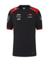 Haas Racing F1 2026 Kids Team Set Up T-Shirt - Youth Black T-shirts Haas F1 Racing Team