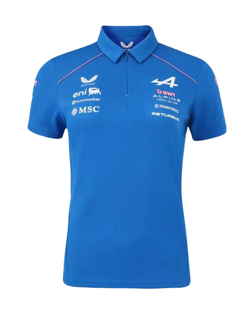 Alpine Racing F1 2026 Women's Team Polo Shirt - Lapis Blue Polos Alpine