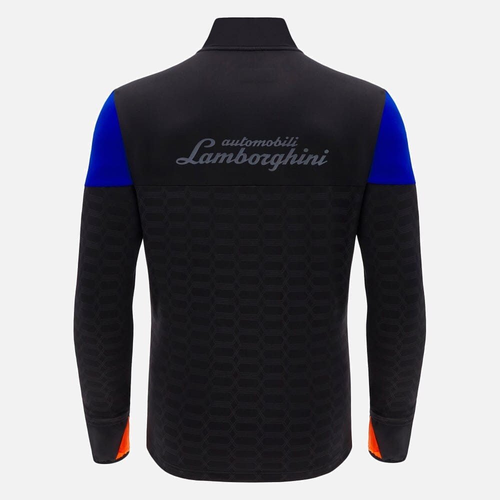Automobili Lamborghini Men's Activewear Sweatshirt - Black Sweatshirt Automobili Lamborghini