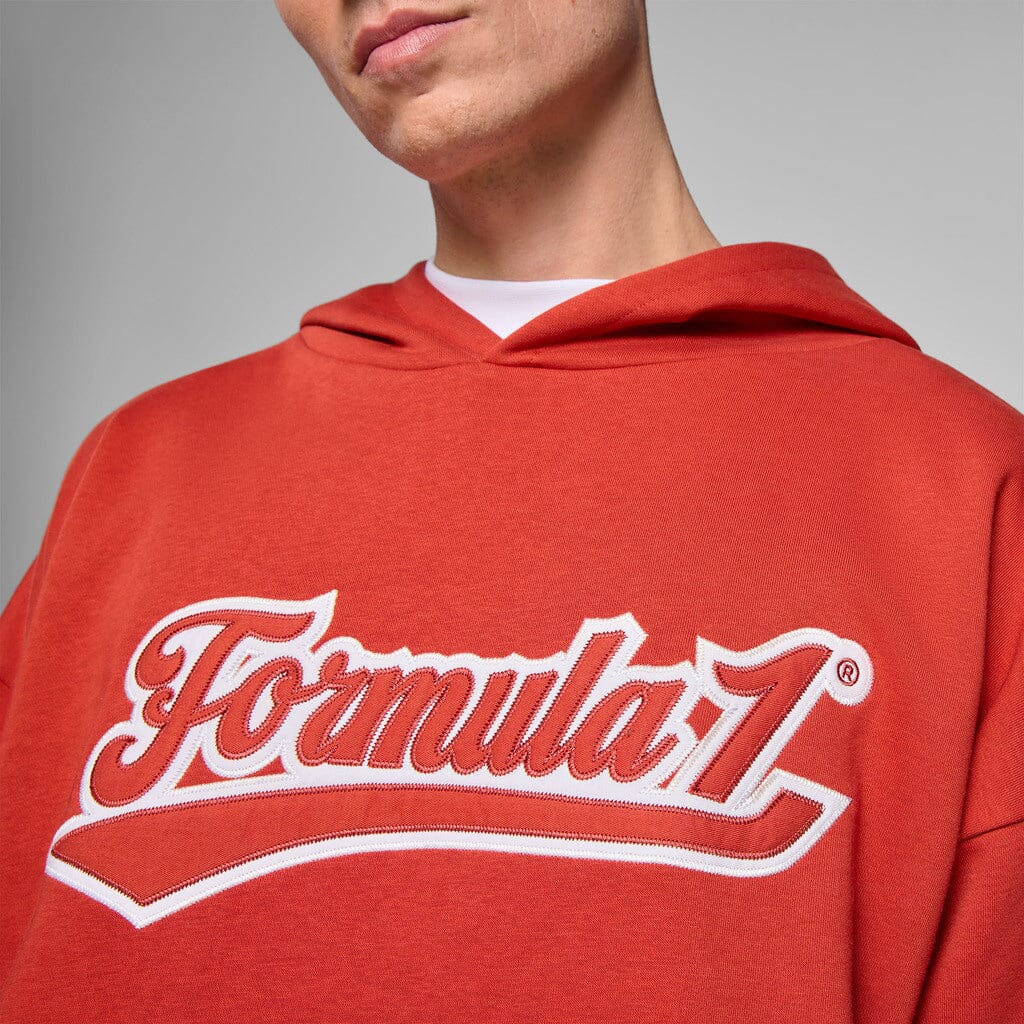 Formula 1 Tech Heritage Graphic Hoodie - Black/Red Hoodies Formula 1