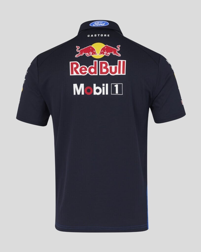 Red Bull Racing F1 Men's 2026 Team Polo Shirt- Blue/Navy Polos Red Bull Racing