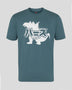 Haas Racing F1 X Godzilla T-Shirt - Green T-shirts Haas F1 Racing Team