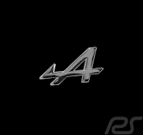Alpine Racing F1 Team Pin Badge - Black Iris Pins Alpine