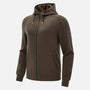 Automobili Lamborghini Men's Activewear Full Zip Hoodie - Green Hoodies Automobili Lamborghini
