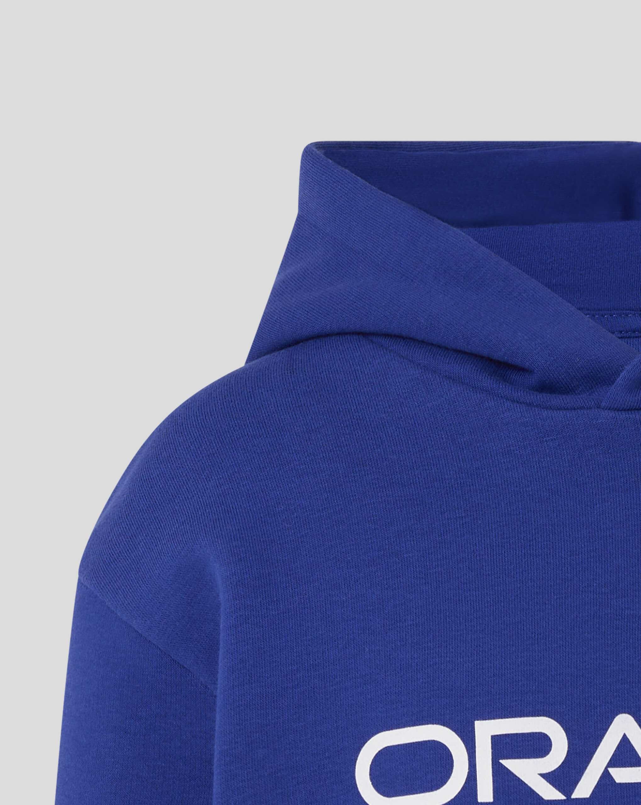 Red Bull Racing F1 Kid's Large Logo Hoodie - Youth Navy/Blue/Grey Hoodies Red Bull Racing