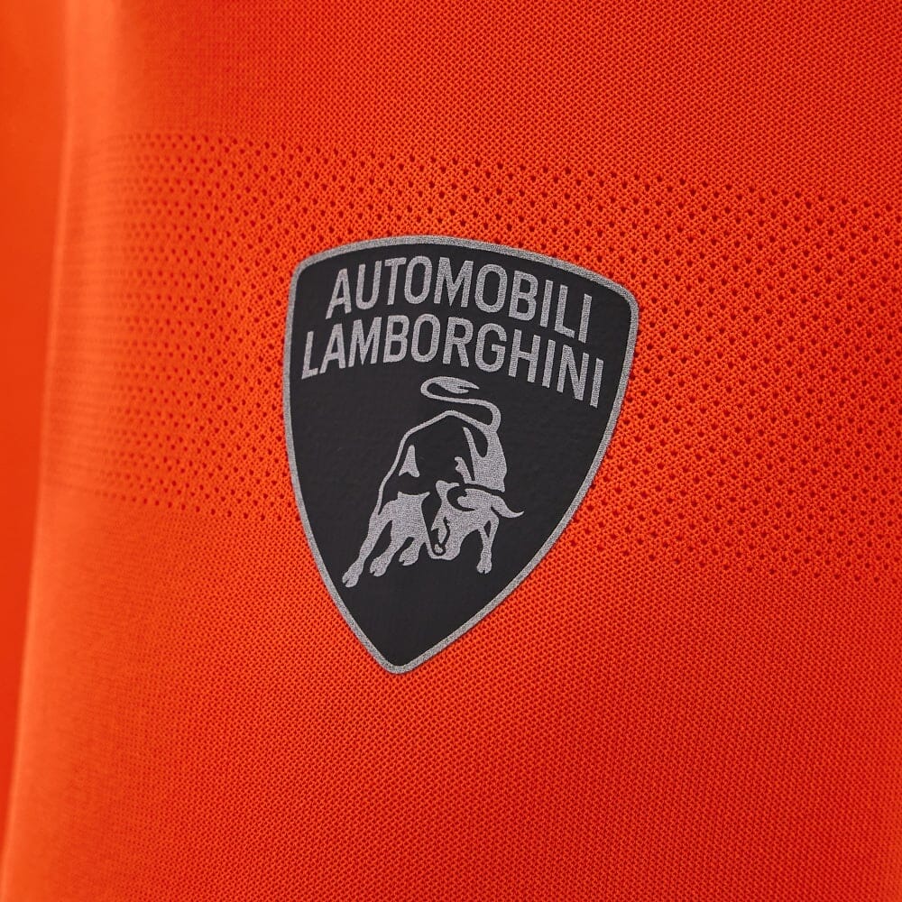 Automobili Lamborghini Men's Activewear T-Shirt - Orange T-shirts Automobili Lamborghini