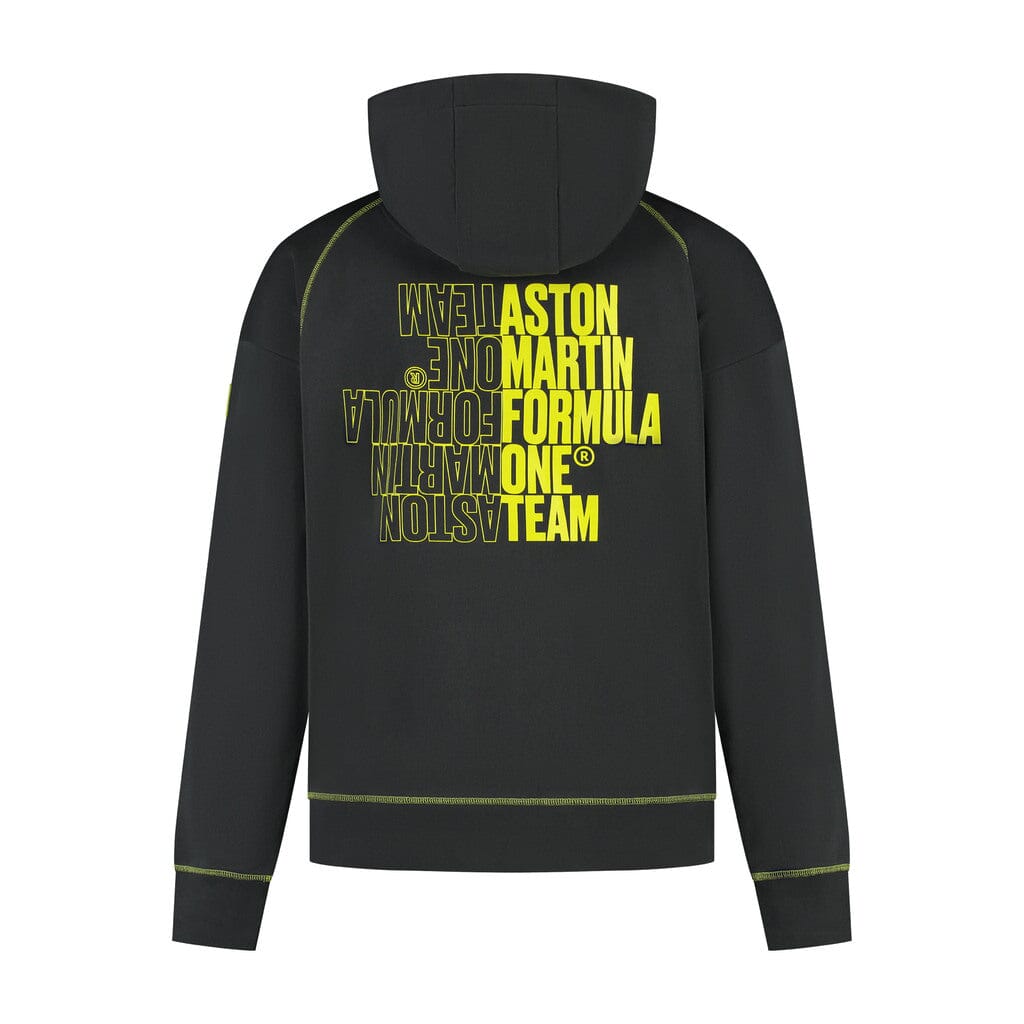 Aston Martin F1 Lifestyle Graphic Hoodie - Black/Green Hoodies Aston Martin F1