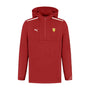 Scuderia Ferrari F1 1/4 Zip Hoodie -Dark Cherry/Puma Black Hoodies Scuderia Ferrari XS Red