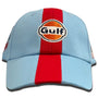 GrandPrix Originals Gulf Classic Baseball Hat - Gulf Blue/Beige/Navy Hats GrandPrix Originals USA