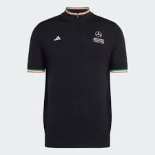 Mercedes - AMG Petronas F1 Men's Team Giro Knitted Merino T-Shirt - Black T-shirts Mercedes AMG Petronas