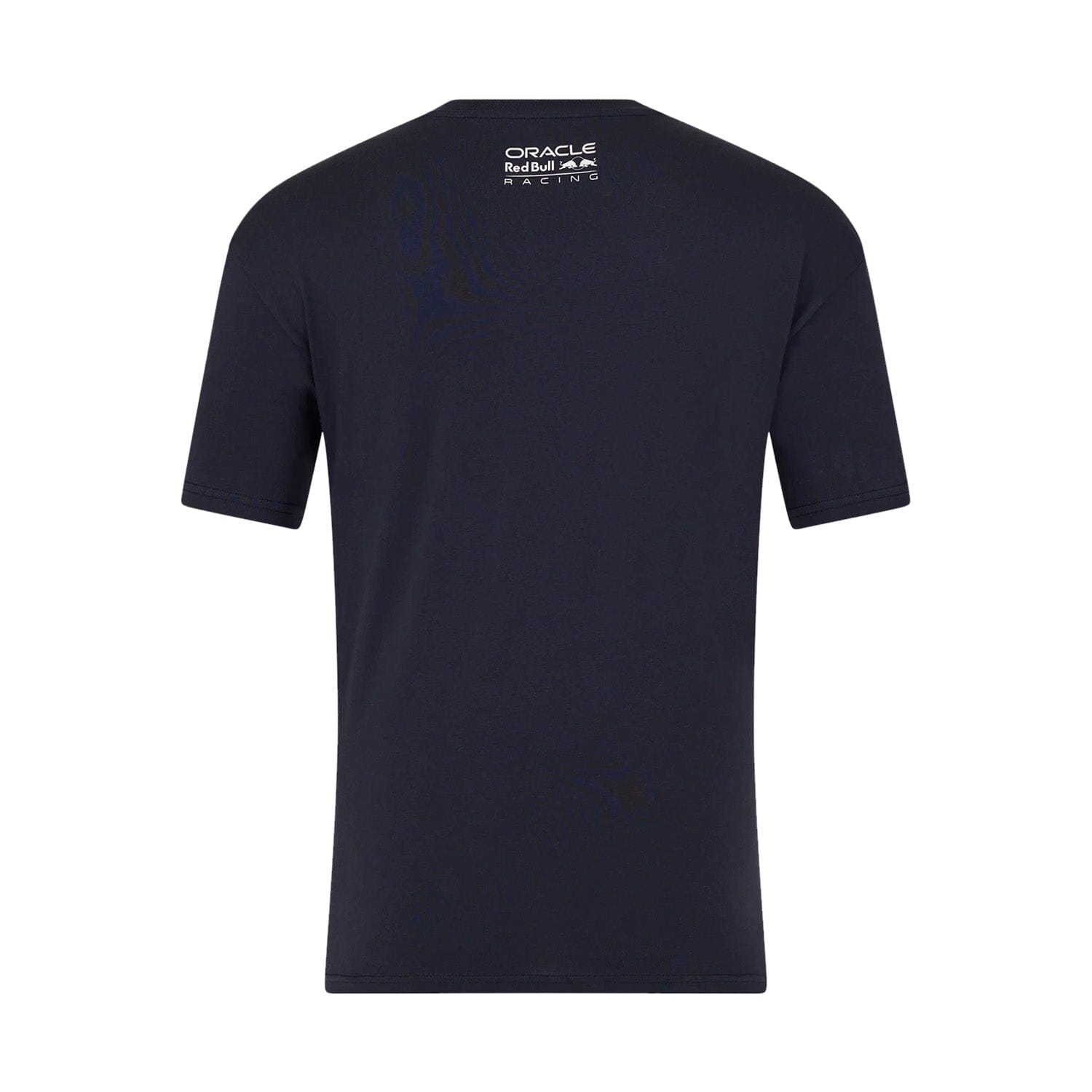 Red Bull Racing Max Verstappen Small Logo Front Tee - Navy