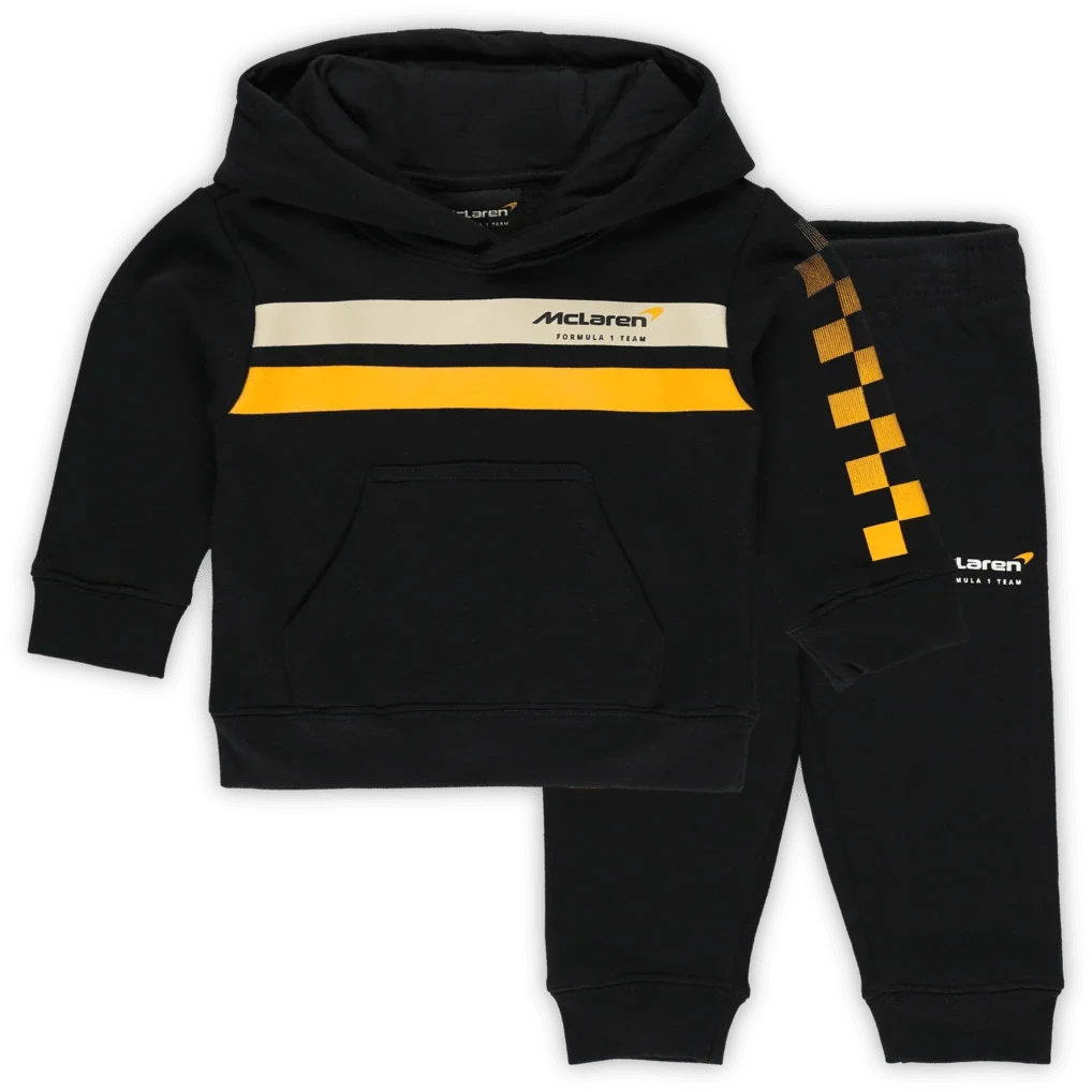 McLaren F1 x Outerstuff Kids LN4 Hoodie/Sweatpants Set - Youth Black Hoodies McLaren-Castore