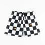McLaren F1 x Kenny Flowers Infant Checkered Flag Boys Swim Trunks- New Born Shorts McLaren-Castore