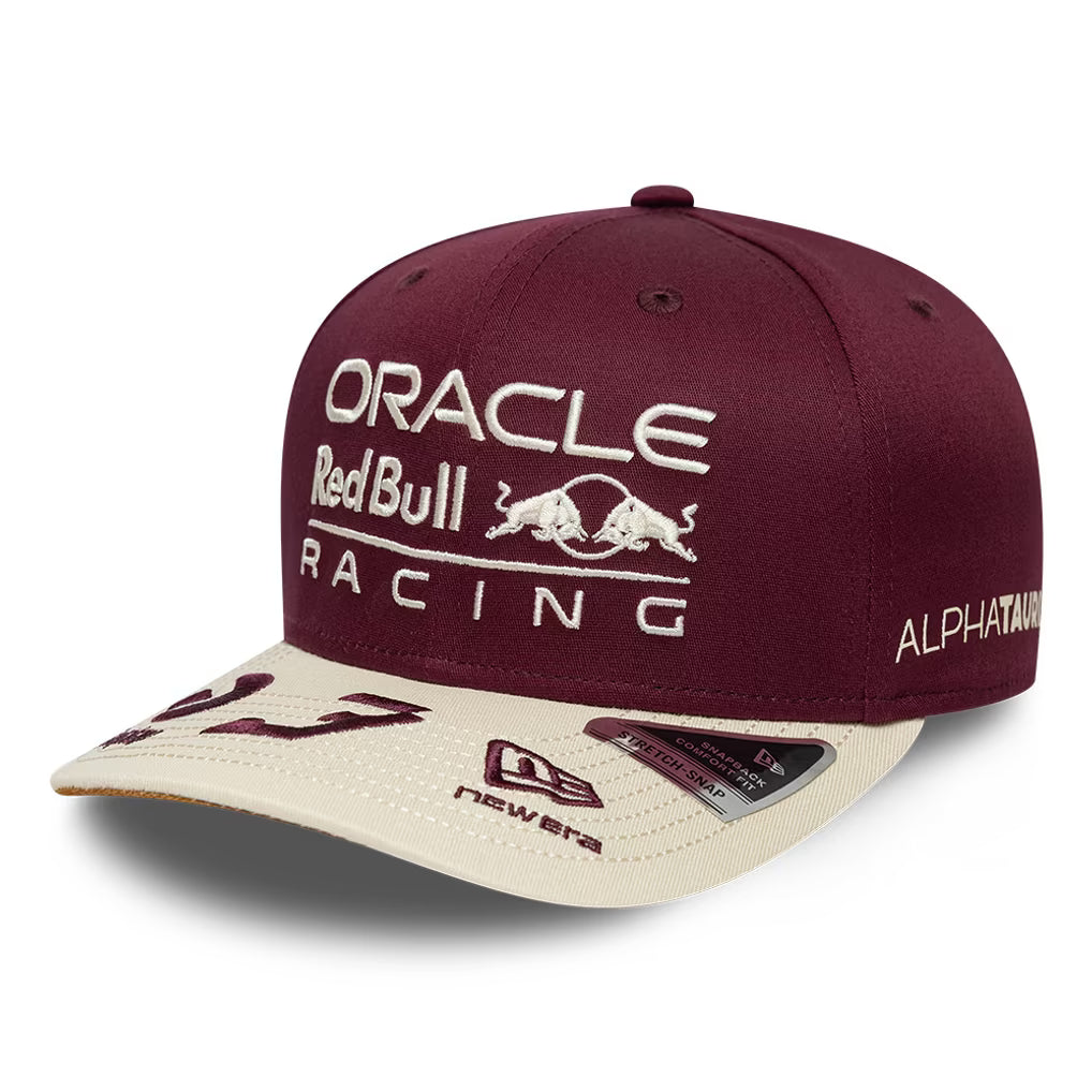 Red Bull Racing F1 New Era 9Seventy 2026 Max Verstappen SE Austin GP Team Hat - Burgundy Hats Red Bull Racing