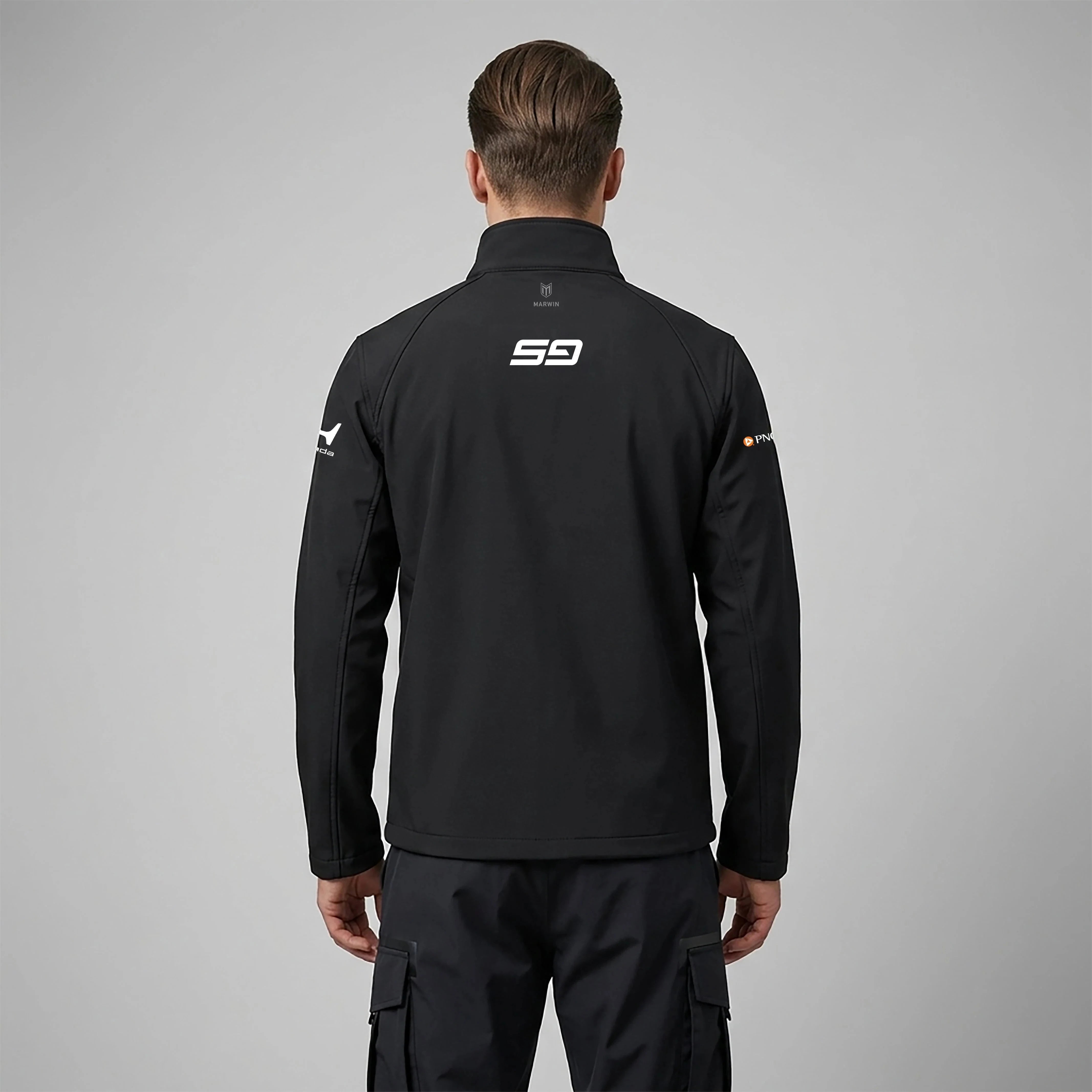 Chip Ganassi Racing Indy Men's Scott Dixon Softshell Jacket - Black Jackets Chip Ganassi Racing