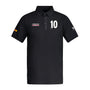 Chip Ganassi Racing Indy Men's Alex Palou Timeless Polo Shirt - Black Polos Chip Ganassi Racing