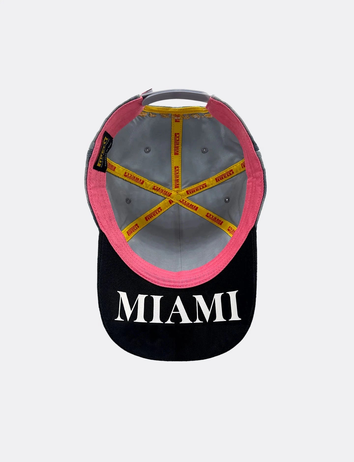 Pirelli Podium Special Edition Miami GP 1st Place Hat - Ocean Gray Hats Pirelli