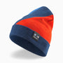 BMW "M" Motorsports Puma Cuff Beanie- Black/Blue Hats BMW Motorsports Blue