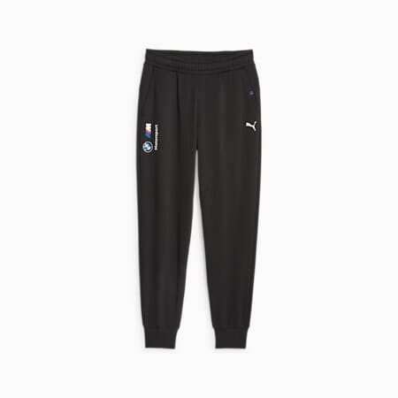 BMW M Motorsport Puma Men's Essentials Fleece Joggers - Black Pants BMW Motorsports