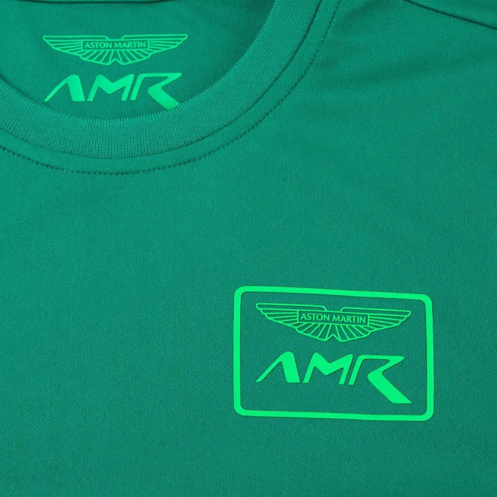 Aston Martin Racing Women's Team Tech Shirt - Podium Green T-Shirts Aston Martin Racing