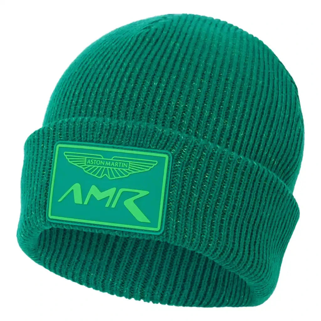 Aston Martin Racing Team Beanie Cap - Podium Green Hats Aston Martin Racing