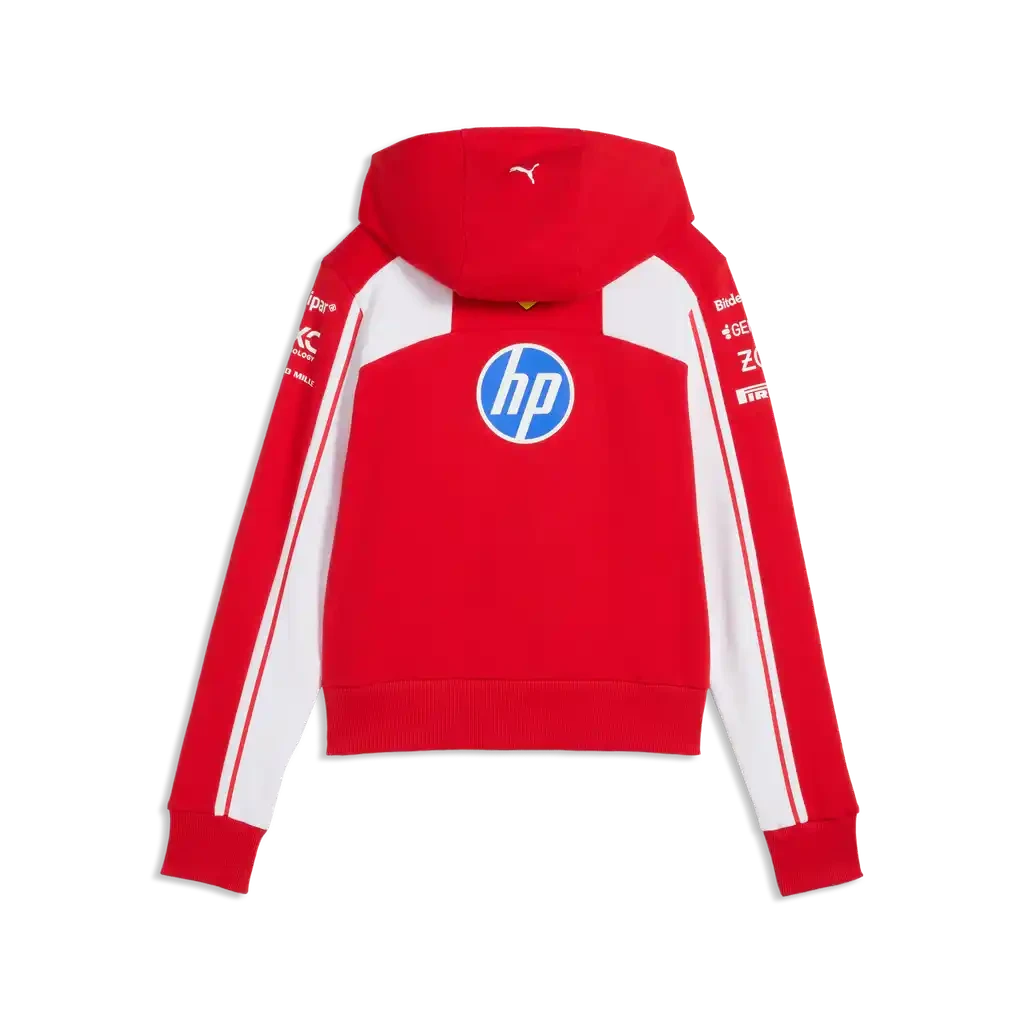 Scuderia Ferrari F1 2026 Women's Team Hoodie - Puma Red Hoodies Scuderia Ferrari