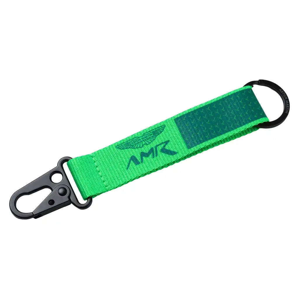 Aston Martin Racing Team Keyring - Fluro Green Keyrings Aston Martin F1