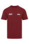 Atlassian Williams Racing F1 X Reflo Carlos Sainz T-Shirt - Burgundy T-shirts Williams Racing