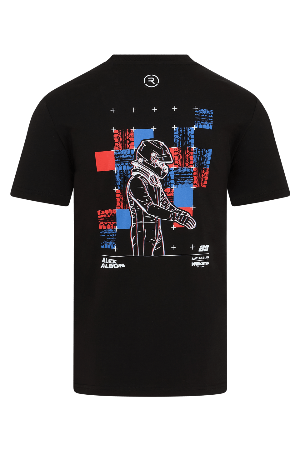Atlassian Williams Racing F1 X Reflo Kids Alex Albon T-Shirt - Youth Black T-shirts Williams Racing