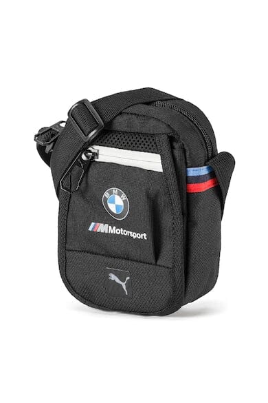 BMW Motorsport Puma Portable Small Shoulder Bag - Black Wallets BMW Motorsports
