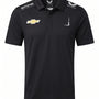Nascar Spire Motorsport Men's Team Performance Polo Shirt - Caviar Black Polos Spire Motorsports