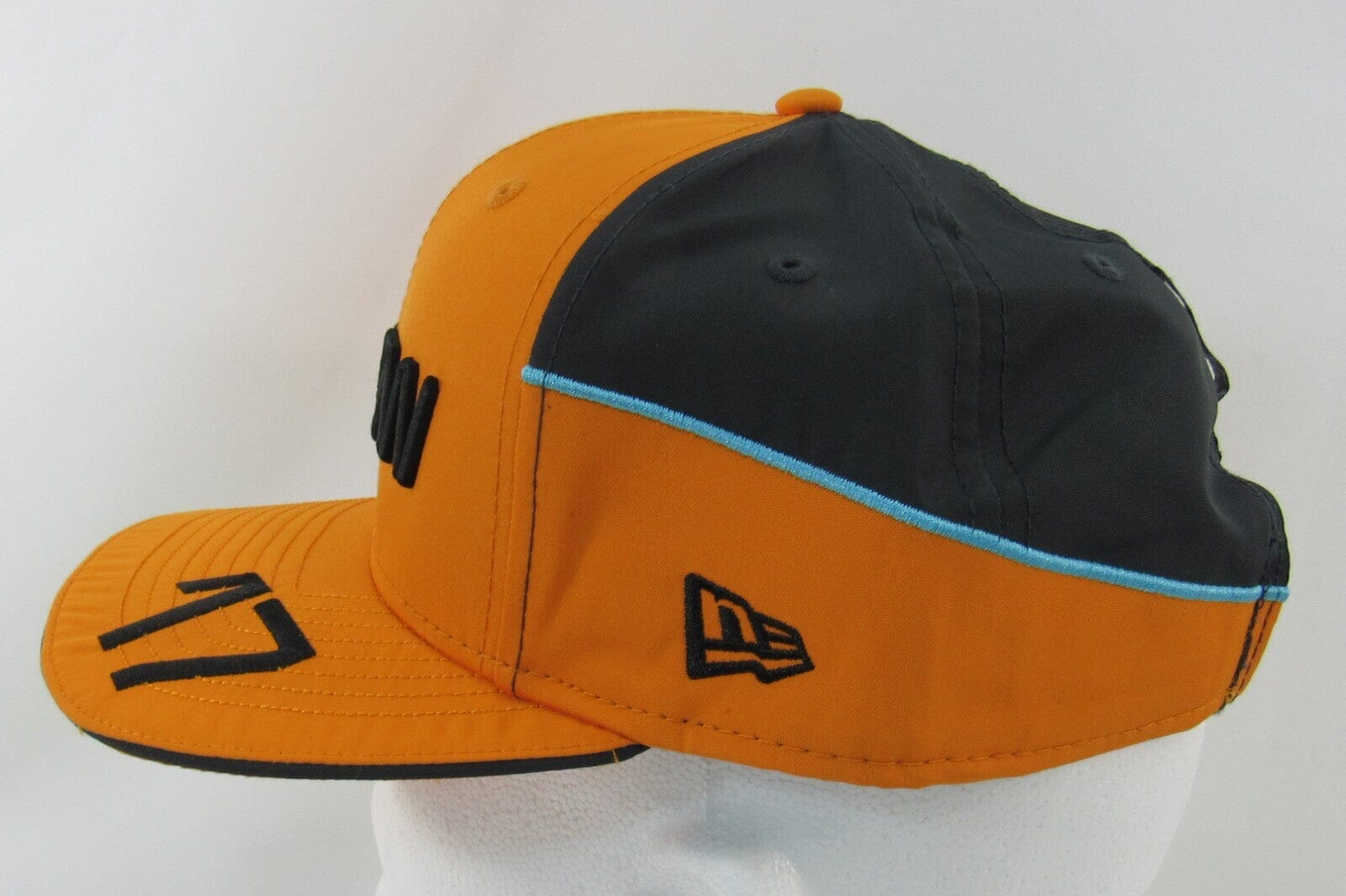 McLaren Indy Car Team New Era 9Fifty Driver Kyle Larson Hat - Orange Hats McLaren Indy