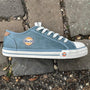 GrandPrix Originals Men's Gulf Low Top Sneakers - Stone Blue Sneakers GrandPrix Originals USA