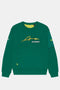 Aston Martin F1 Kimoa Fernando Alonso #14 Embroidery Sweatshirt - Green Sweatshirt Aston Martin F1