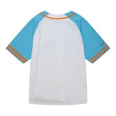 McLaren Racing F1 Special Edition Miami GP Mitchell & Ness Baseball Jersey - Blue/Pink Jersey McLaren-Castore