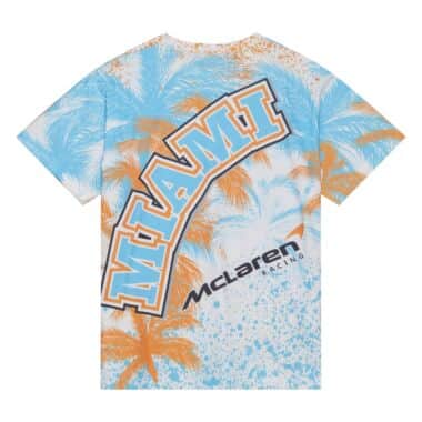 McLaren Racing F1 Special Edition Miami GP Mitchell & Ness Sublimated T-Shirt T-shirts McLaren-Castore 