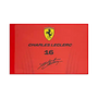 Scuderia Ferrari F1 Charles Leclerc Flag - Rosso Corsa Flag Scuderia Ferrari
